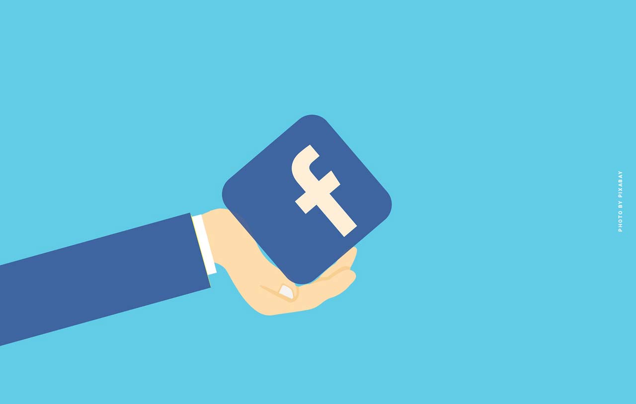 comic-facebook-icon-hand-anzug-social-media-manager-blau